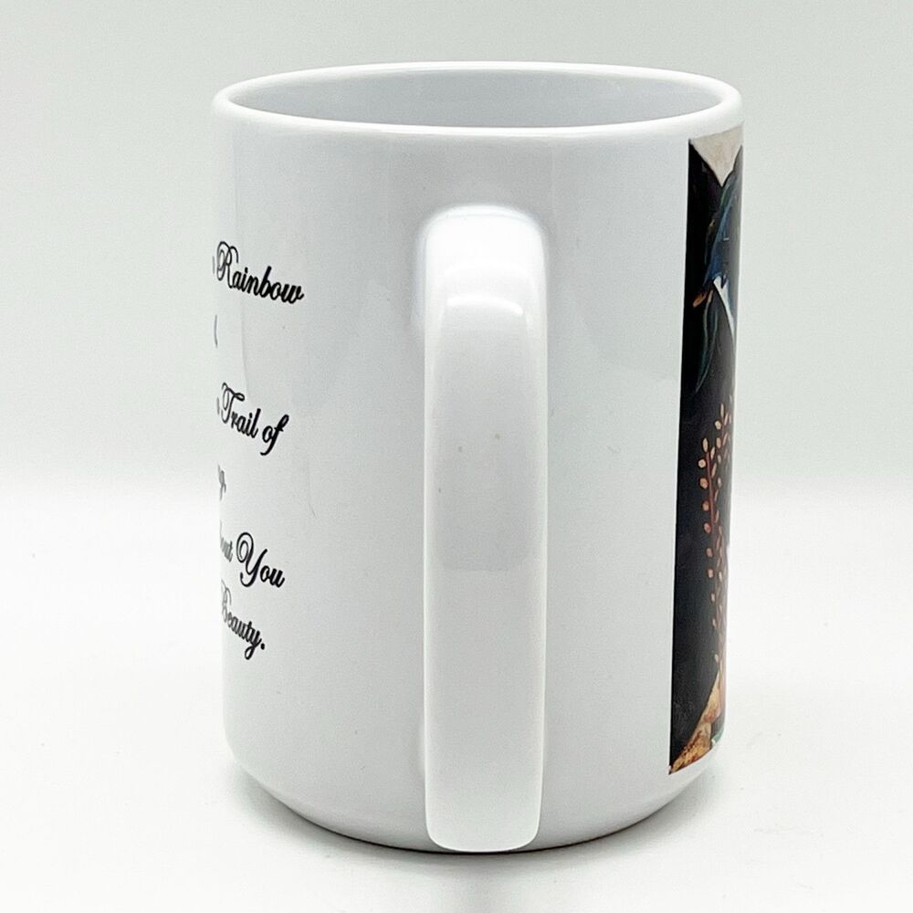 Navajo Artist Beverly Blacksheep Originals Vibrant Horse Ceramic Mug 12 Oz NEW - Picture 5 of 8